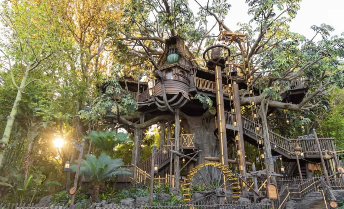 Adventureland Treehouse inspired by Walt Disney’s Swiss Family Robinson